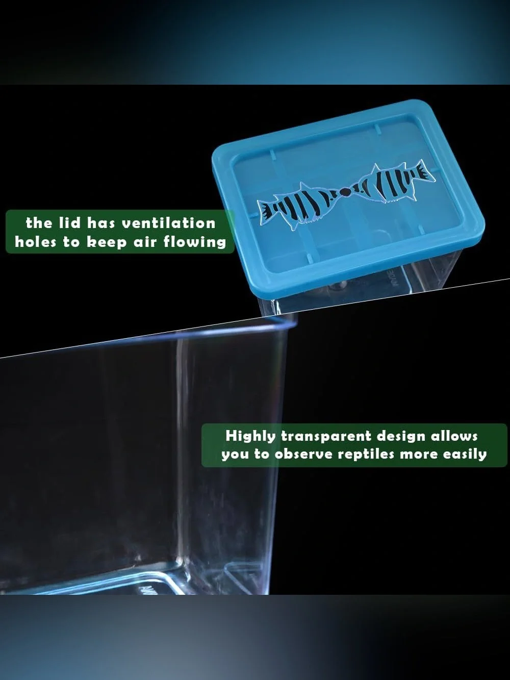 Small Plastic Reptile Carrier